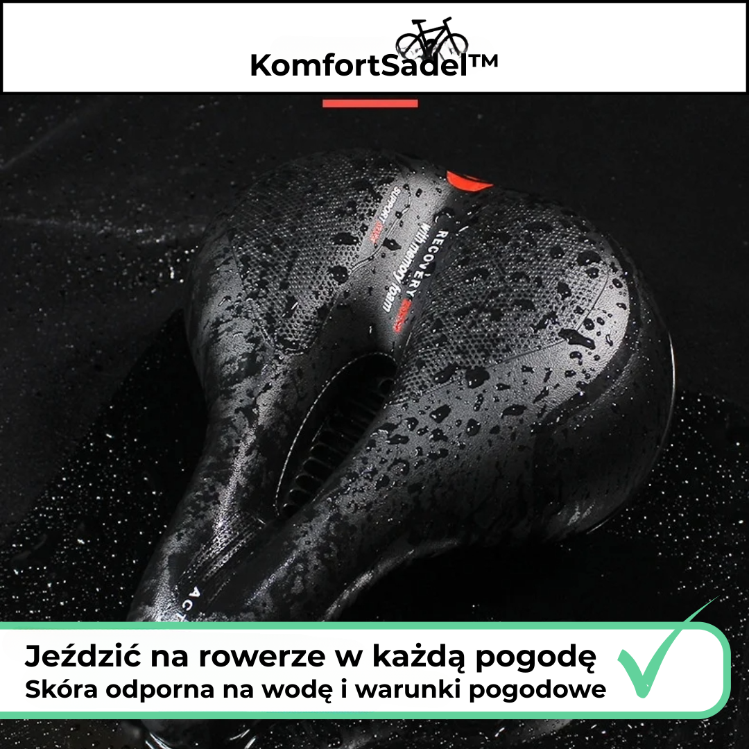 KomfortSadel™ | Najlepsze ulepszenie Twojego roweru dla jazdy bez bólu