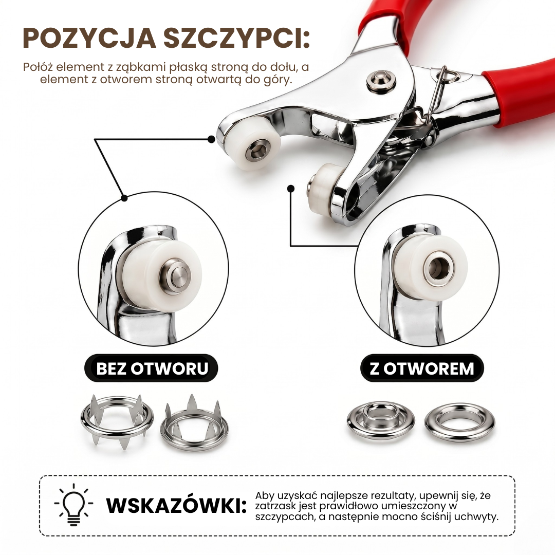 ButtonPro™ | Narzędzie do przyszywania guzików – idealnie przyszyj guziki w kilka sekund
