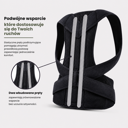 SpineSupport™ | Codzienne wsparcie dla prostszych pleców i lepszej postawy