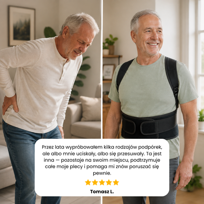 SpineSupport™ | Codzienne wsparcie dla prostszych pleców i lepszej postawy