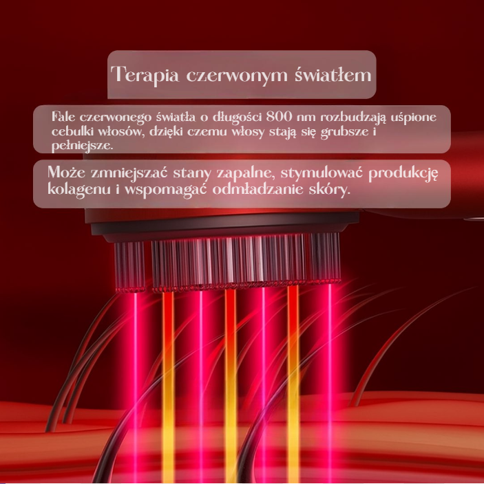 Rosnia™ | Premium Szczotka do Wzrostu Włosów i Pielęgnacji Skóry Głowy | W końcu – naturalny sposób na gęstsze, zdrowsze włosy 🌿✨