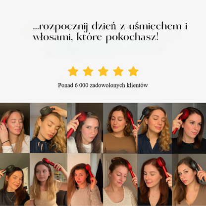 Rosnia™ | Premium Szczotka do Wzrostu Włosów i Pielęgnacji Skóry Głowy | W końcu – naturalny sposób na gęstsze, zdrowsze włosy 🌿✨