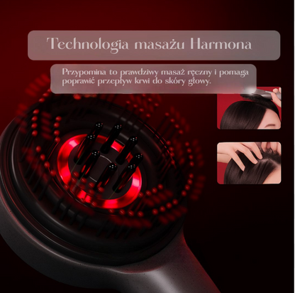 Rosnia™ | Premium Szczotka do Wzrostu Włosów i Pielęgnacji Skóry Głowy | W końcu – naturalny sposób na gęstsze, zdrowsze włosy 🌿✨