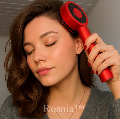 Rosnia™ | Premium Szczotka do Wzrostu Włosów i Pielęgnacji Skóry Głowy | W końcu – naturalny sposób na gęstsze, zdrowsze włosy 🌿✨