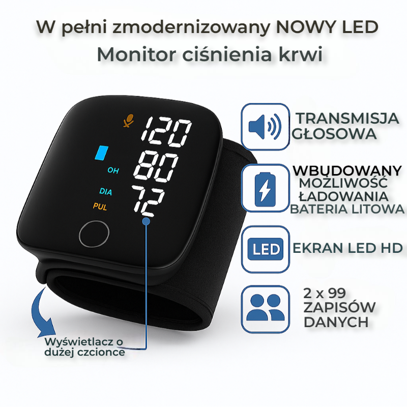 Serco™ Inteligentny ciśnieniomierz Kliniczna | Dokładność. Zawsze i wszędzie.