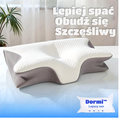 Poduszka Dormi™ Contour Relief | W końcu — budź się bez bólu szyi 💤