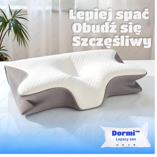 Poduszka Dormi™ Contour Relief | W końcu — budź się bez bólu szyi 💤