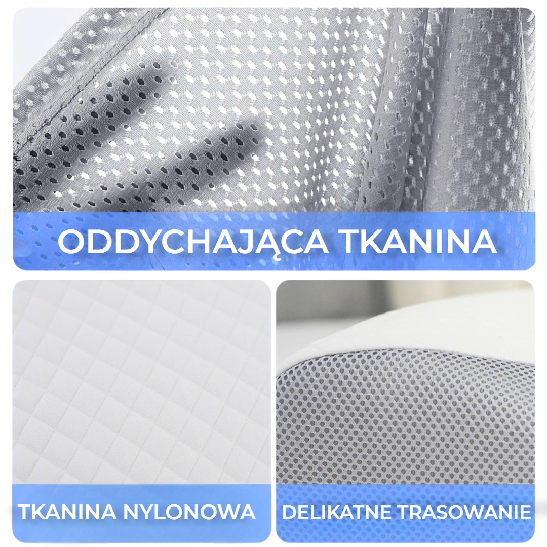Poduszka Dormi™ Contour Relief | W końcu — budź się bez bólu szyi 💤